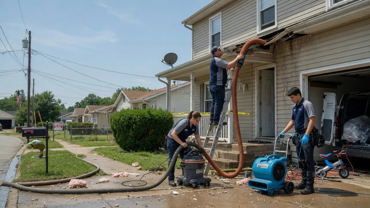 Water Damage Restoration in Clarksville, PA near me
